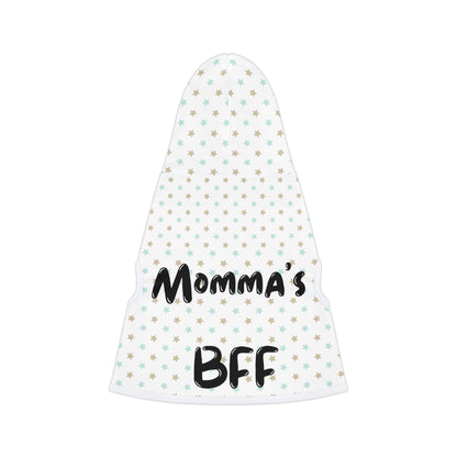 Momma's BFF Star Print Pet Hoodie for Cozy Style