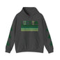 Lucky Shamrock Unisex Hooded Sweatshirt for St. Patrick's Day