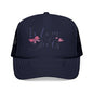 Mom of Girls Embroidered Foam Trucker Hat