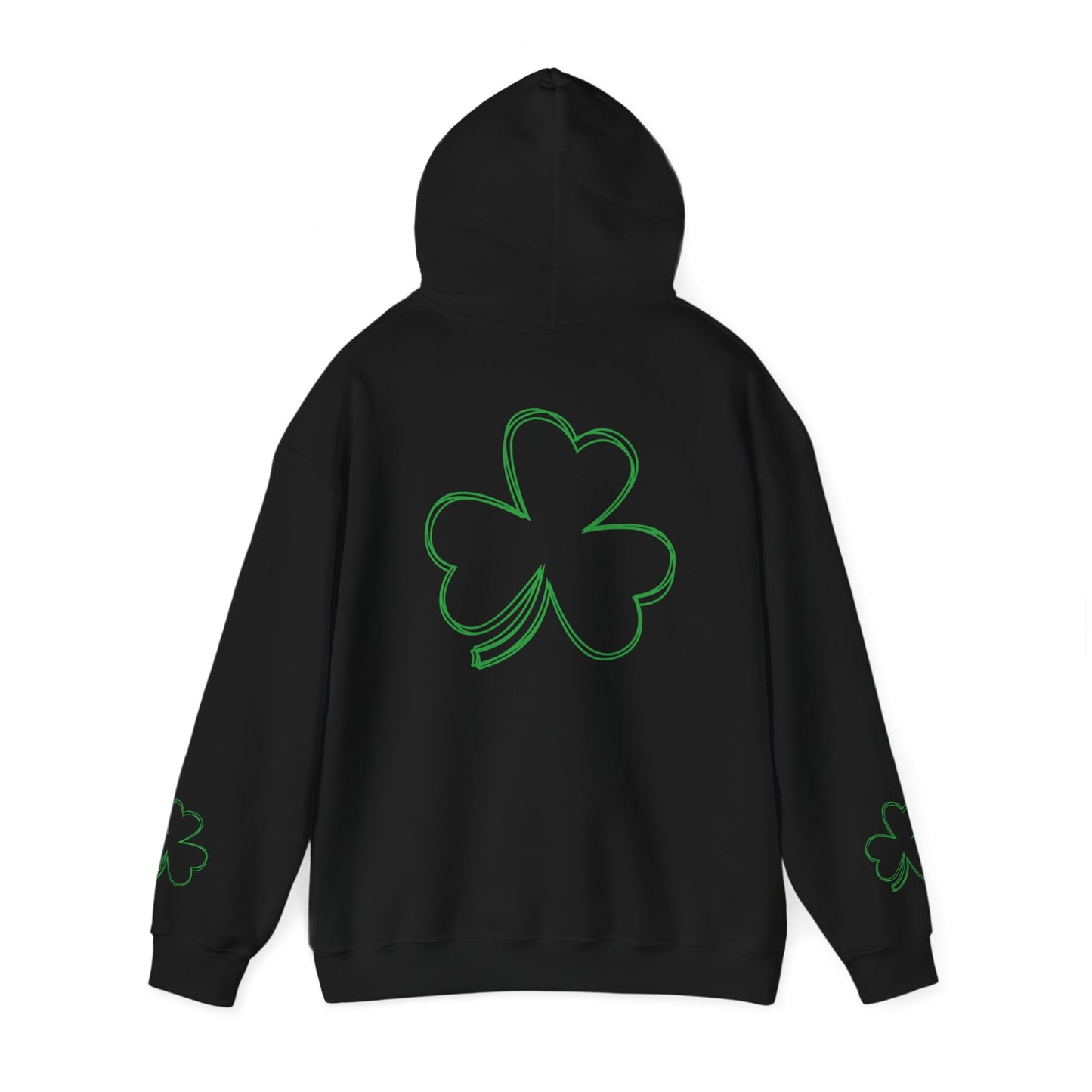 St. Patrick's Day Clover Hoodie - Unisex Heavy Blend™ Sweatshirt