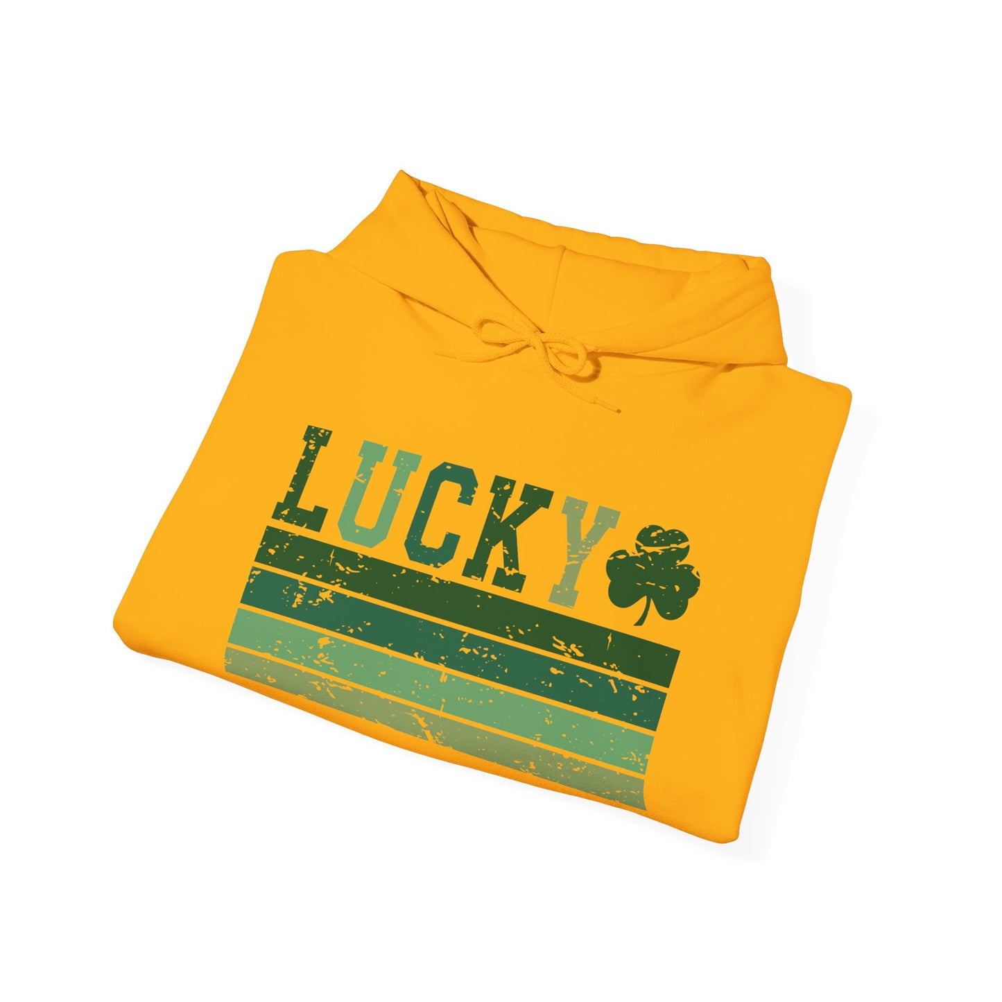 Lucky Shamrock Unisex Hooded Sweatshirt for St. Patrick's Day