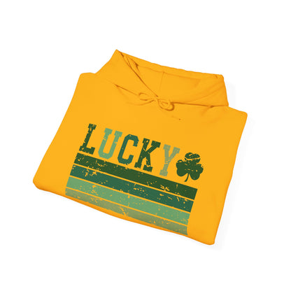 Lucky Shamrock Unisex Hooded Sweatshirt for St. Patrick's Day