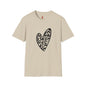 Leopard Love Unisex Softstyle T-Shirt - Perfect for Casual Wear & Gifts