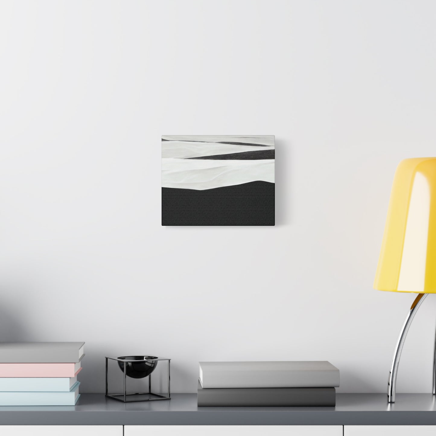 Minimalist Black and White Canvas Art - Modern Home Decor