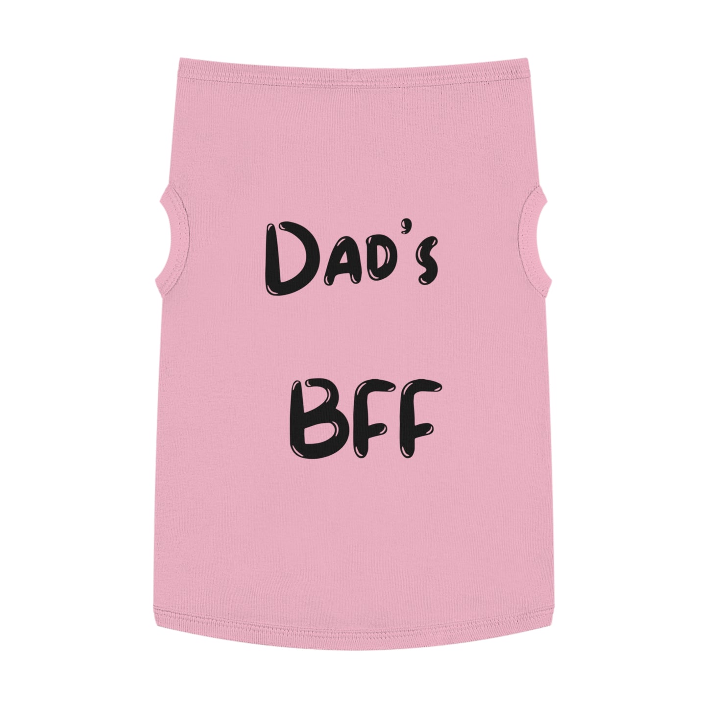 Dad's BFF Pet Tank Top - Cute Dog Shirt for Father's Day