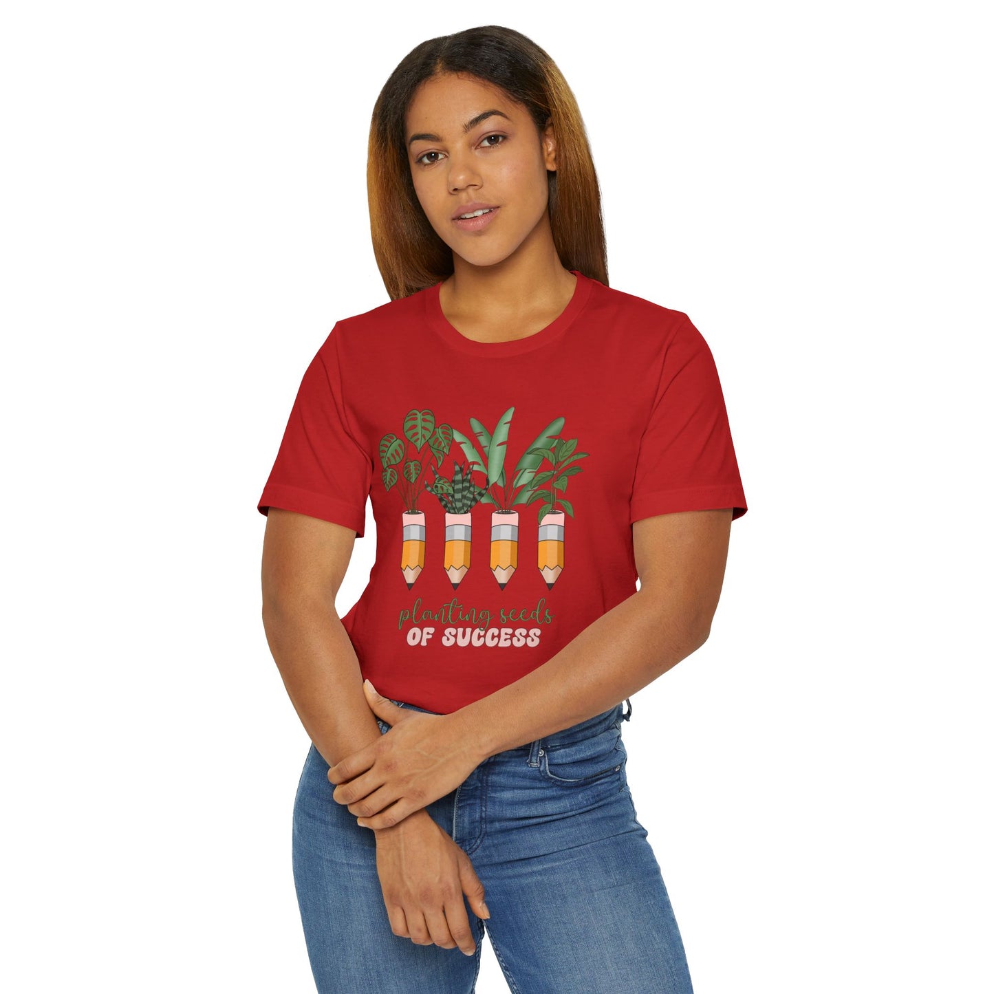 Planting Seeds of Success Unisex Jersey T-Shirt