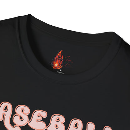 Baseball Mama Unisex Softstyle T-Shirt - Perfect for Sports Moms