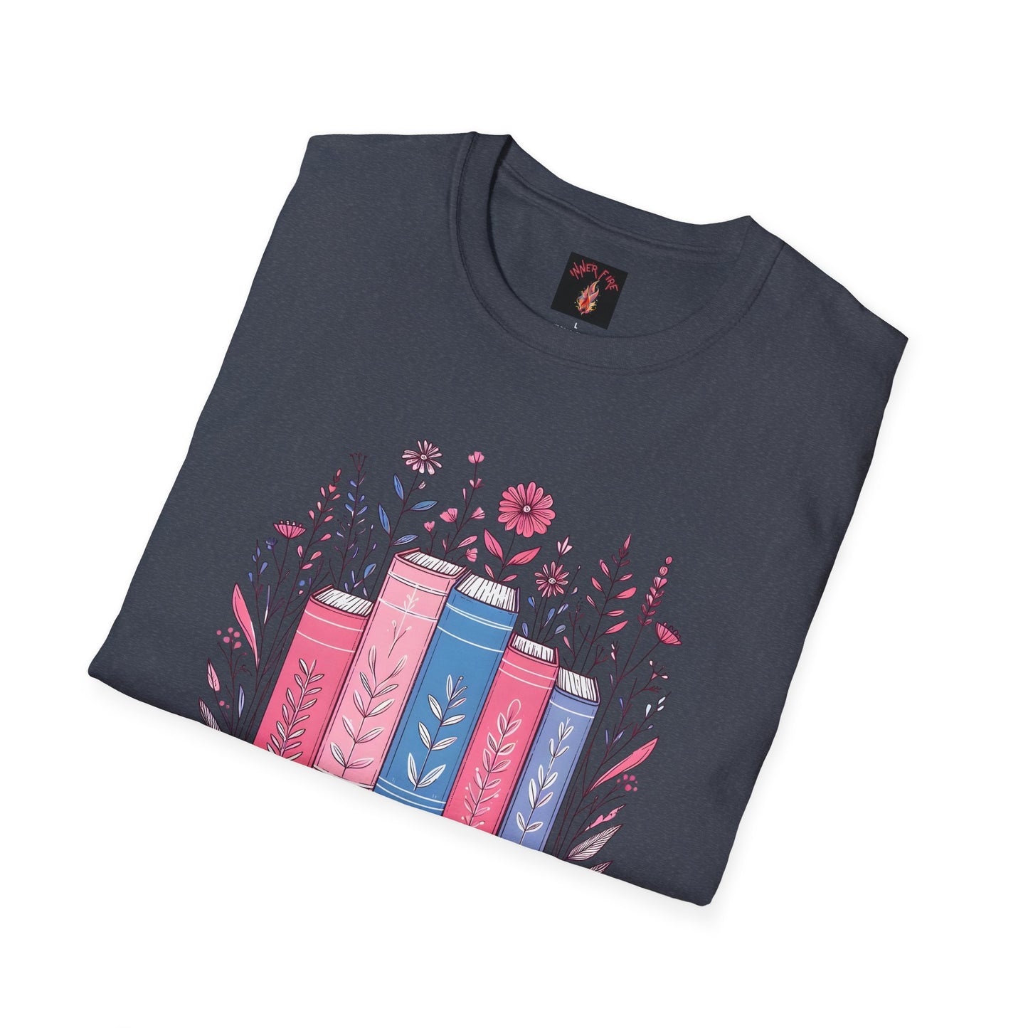 Book Lover's Unisex T-Shirt | There Is No Such Thing As Too Many Books | Gift for Readers, Cozy Outfit, Literary Tee, Bookworm Apparel