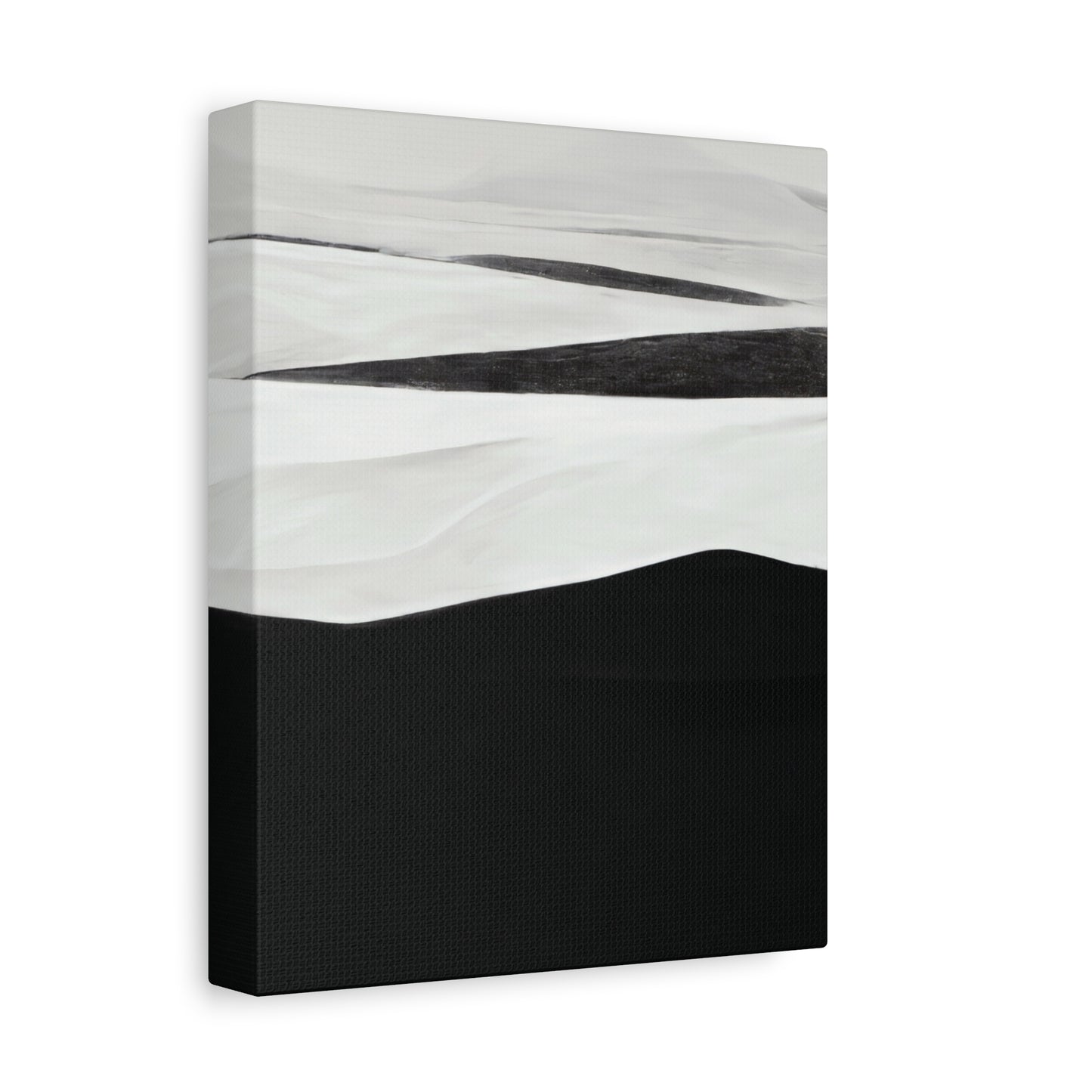 Minimalist Black and White Canvas Art - Modern Home Decor