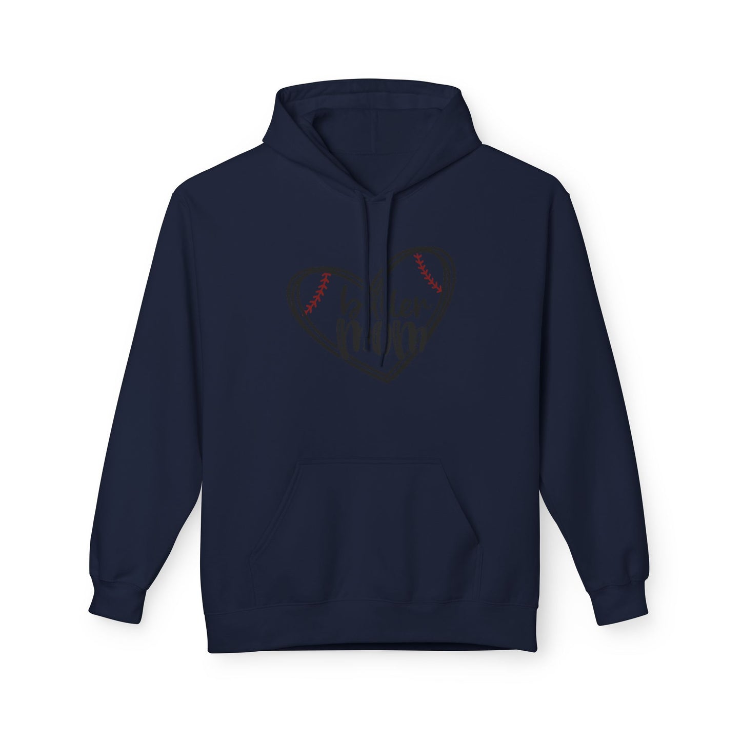 Baller Mom Fleece Hoodie - Cozy Midweight Sweatshirt for Sports Enthusiasts