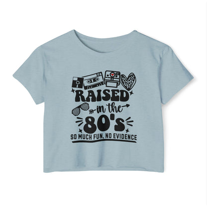 Festival Crop Top - Raised in the 80's Design