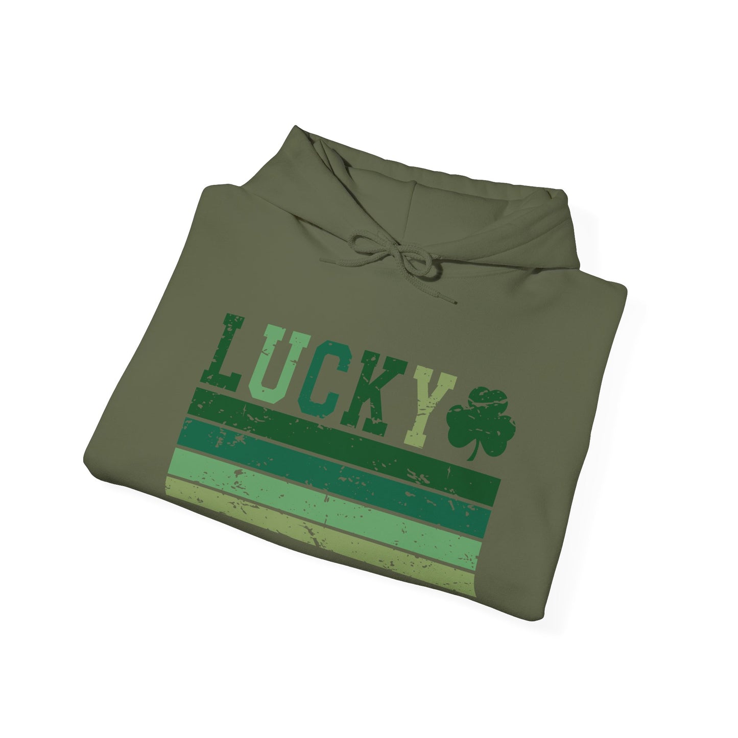 Lucky Shamrock Unisex Hooded Sweatshirt for St. Patrick's Day