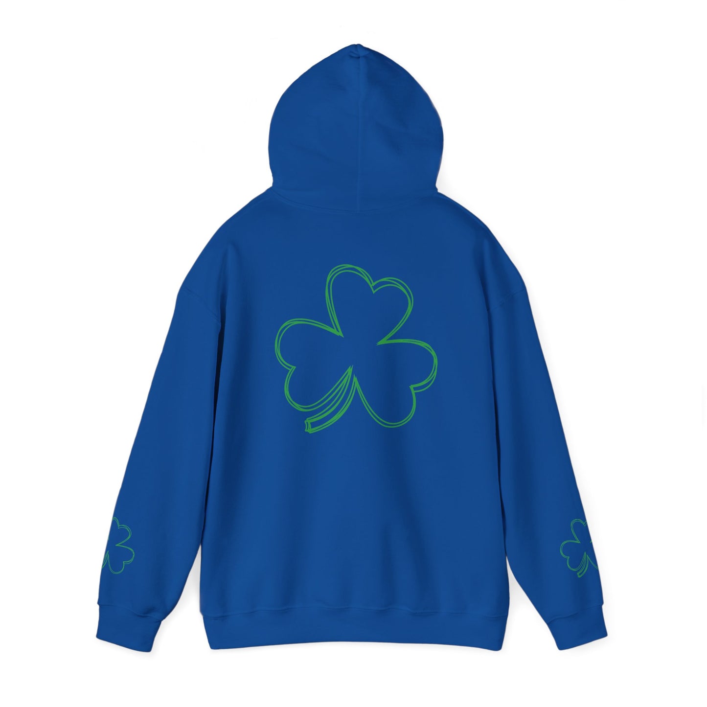 St. Patrick's Day Clover Hoodie - Unisex Heavy Blend™ Sweatshirt