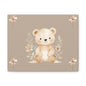 Adorable Bear Canvas Gallery Wraps - Cute Nursery Wall Art