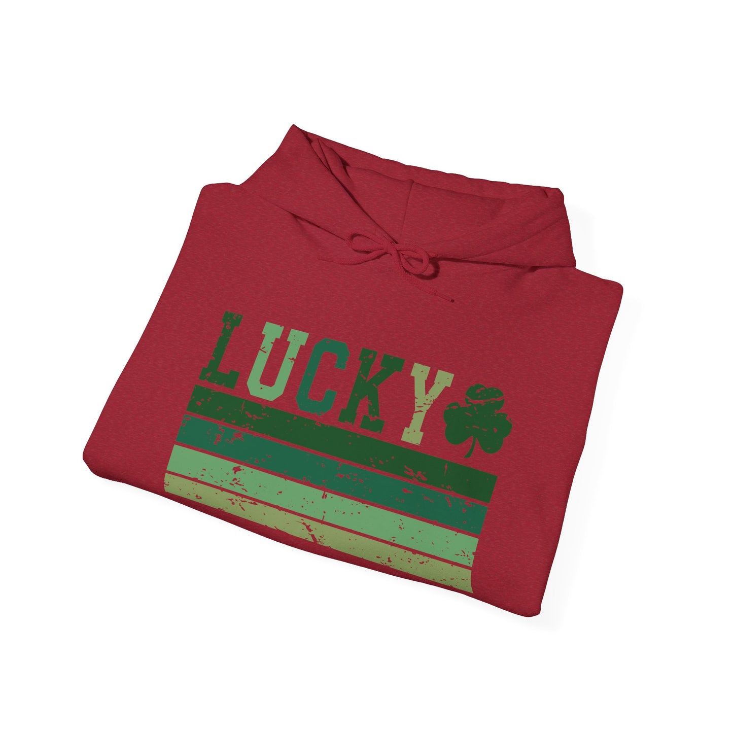 Lucky Shamrock Unisex Hooded Sweatshirt for St. Patrick's Day