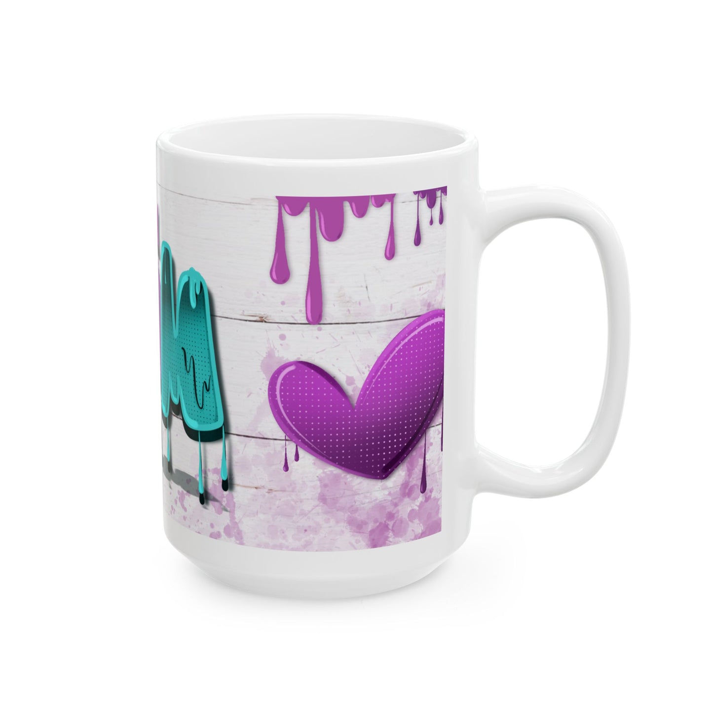Graffiti Mom Ceramic Mug, (11oz, 15oz)