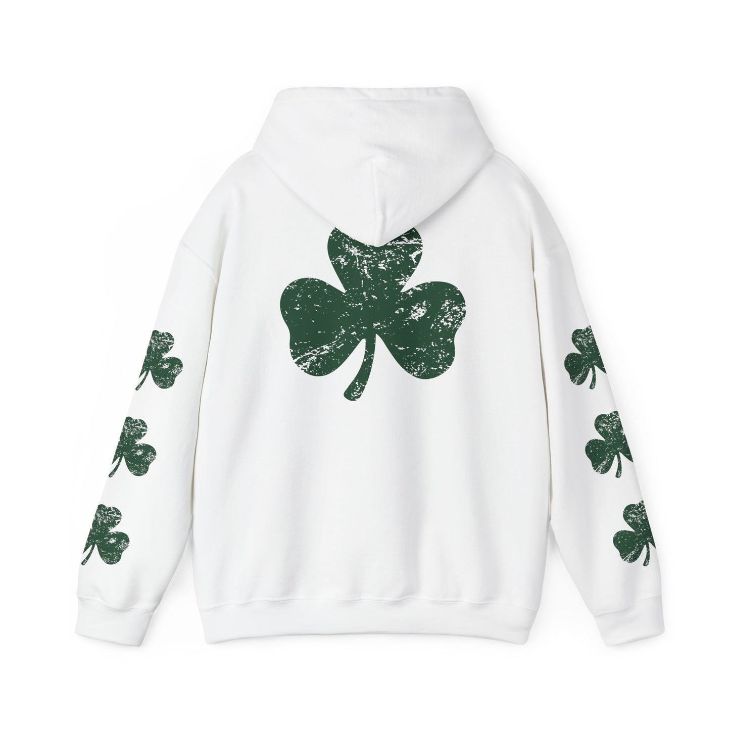 Lucky Shamrock Unisex Hooded Sweatshirt for St. Patrick's Day