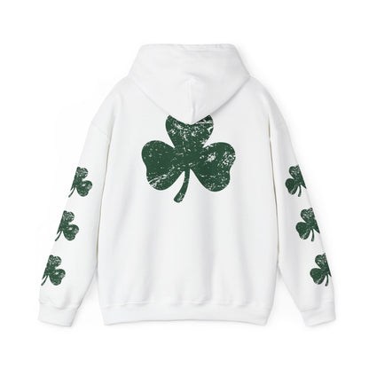 Lucky Shamrock Unisex Hooded Sweatshirt for St. Patrick's Day