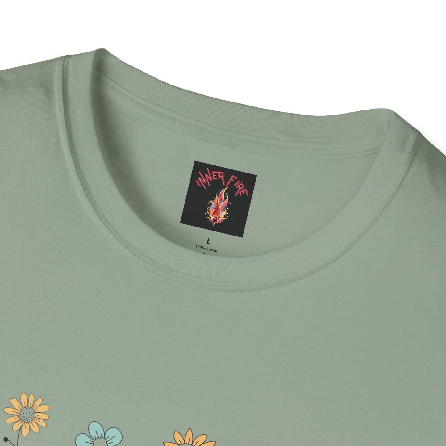 Floral Mama T-Shirt for Moms - Unisex Softstyle Tee