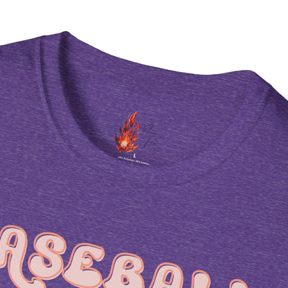 Baseball Mama Unisex Softstyle T-Shirt - Perfect for Sports Moms