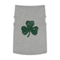 St. Patrick's Day Pet Tank Top with Shamrock Design
