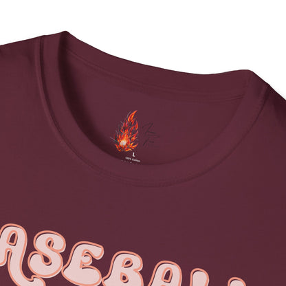 Baseball Mama Unisex Softstyle T-Shirt - Perfect for Sports Moms