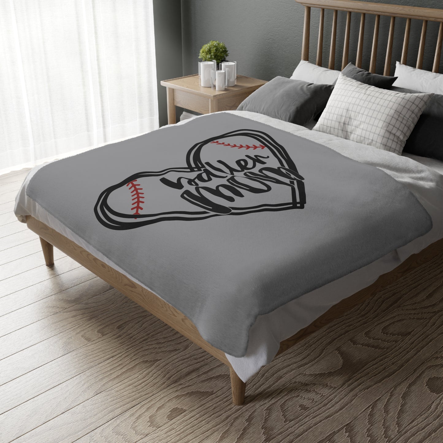 Baller Mom - Velveteen Blanket