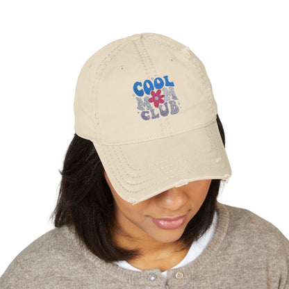 Cool Mom Club Distressed Hat